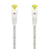 Cable de Red RJ45 SFTP Aisens A146-0490 Cat.7/ 1m/ Blanco