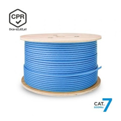 Bobina de Cable RJ45 SFTP AWG23 LSZH CPR Dca Aisens A146-0666 Cat.7/ 5