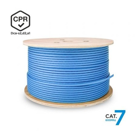 Bobina de Cable RJ45 SFTP AWG23 LSZH CPR Dca Aisens A146-0666 Cat.7/ 5