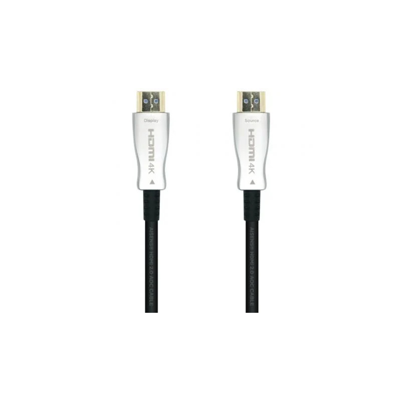 Cable HDMI 2.0 AOC 4K Aisens A148-0379/ HDMI Macho - HDMI Macho/ 30m/