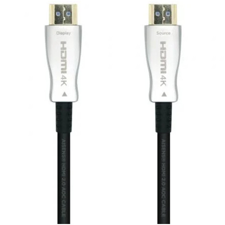 Cable HDMI 2.0 AOC 4K Aisens A148-0379/ HDMI Macho - HDMI Macho/ 30m/
