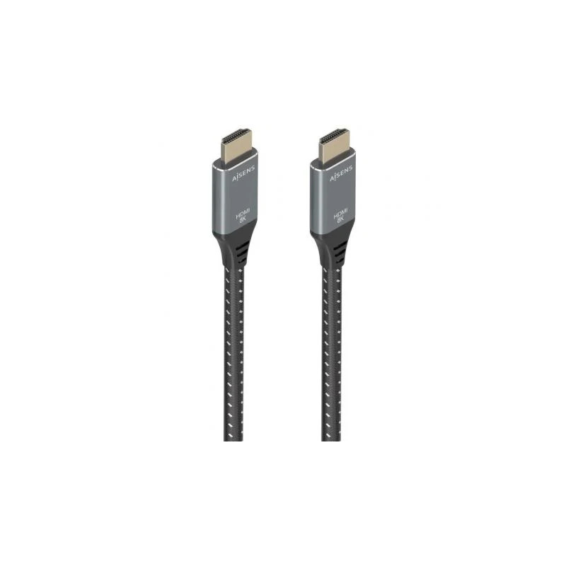 Cable HDMI 2.1 8K Aisens A150-0877/ HDMI Macho - HDMI Macho/ 7m/ Gris
