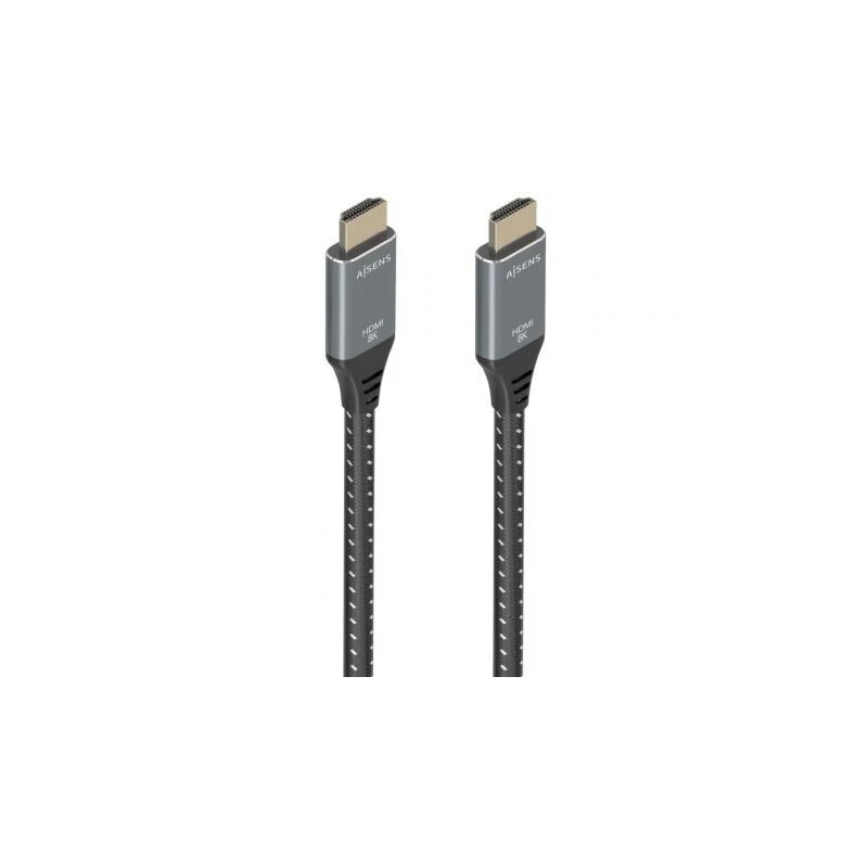 Cable HDMI 2.1 8K Aisens A150-0878/ HDMI Macho - HDMI Macho/ 10m/ Gris