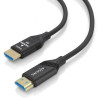 Cable HDMI 2.1 AOC 8K Aisens A153-0936/ HDMI Macho - HDMI Macho/ 25m/