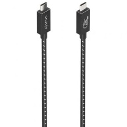 Cable USB 4.0 Tipo-C Aisens A156-0868/ USB Tipo-C Macho - USB Tipo-C M
