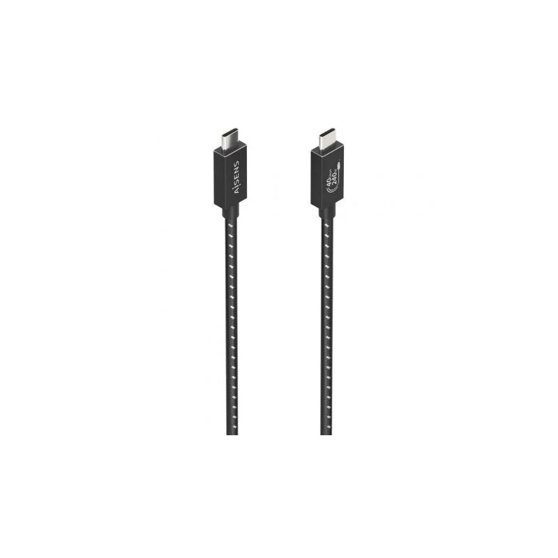 Cable USB 4.0 Tipo-C Aisens A156-0868/ USB Tipo-C Macho - USB Tipo-C M