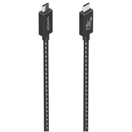 Cable USB 4.0 Tipo-C Aisens A156-0868/ USB Tipo-C Macho - USB Tipo-C M