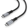 Cable USB 4.0 Tipo-C Aisens A156-0993/ USB Tipo-C Macho - USB Tipo-C M
