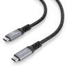 Cable USB 4.0 Tipo-C Aisens A156-0996/ USB Tipo-C Macho - USB Tipo-C M