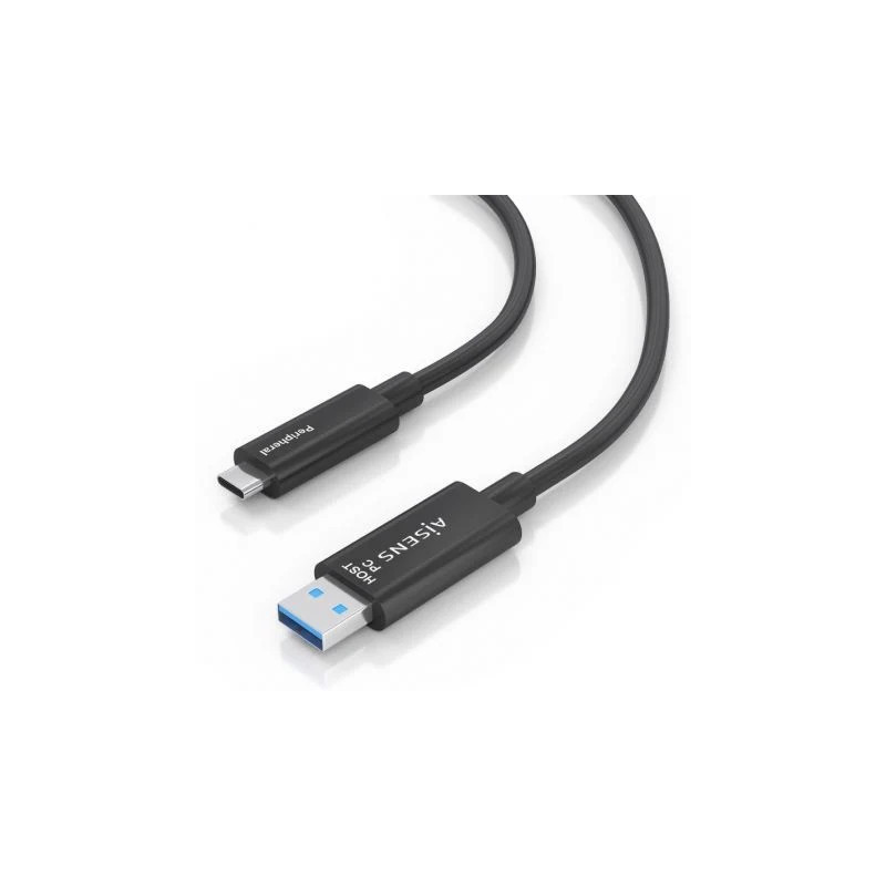 Cable USB 3.2 Tipo-C AOC Aisens A157-0925/ USB Tipo-C Macho - USB Mach