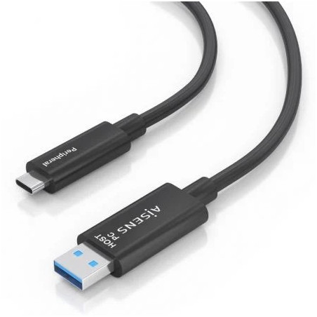 Cable USB 3.2 Tipo-C AOC Aisens A157-0925/ USB Tipo-C Macho - USB Mach