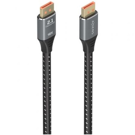 Cable DisplayPort 2.1 16K Aisens A158-0901/ DisplayPort Macho - Displa