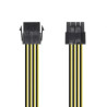 Cable de Alimentación Microprocesador Aisens A131-0419/ Molex -4+4 PIN