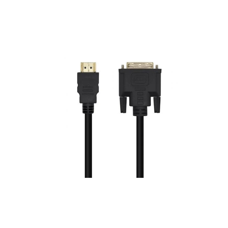 Cable HDMI Aisens A117-0451/ DVI Macho - HDMI Macho/ 3m/ Negro