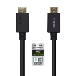 Cable HDMI 2.1 8K Aisens A150-0421/ HDMI Macho - HDMI Macho/ 1m/ Certi