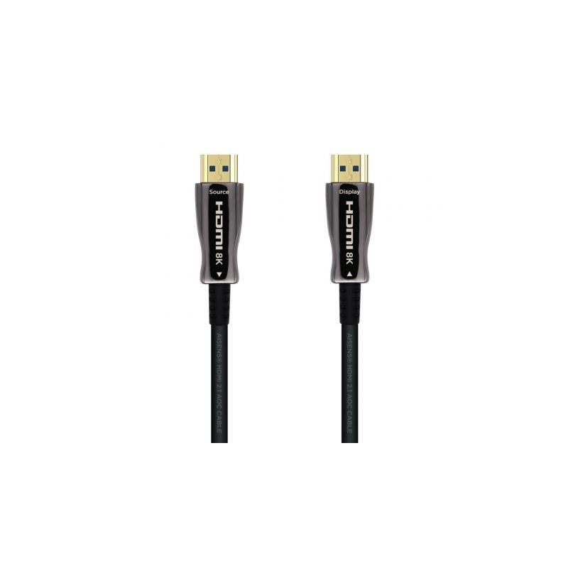 Cable HDMI 2.1 AOC 8K Aisens A153-0521/ HDMI Macho - HDMI Macho/ 50m/