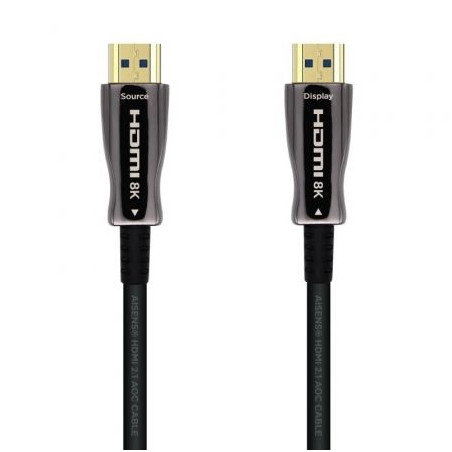 Cable HDMI 2.1 AOC 8K Aisens A153-0521/ HDMI Macho - HDMI Macho/ 50m/