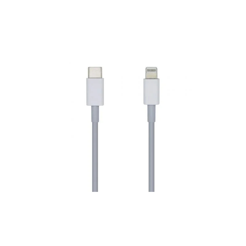 Cable USB 2.0 Tipo-C Lightning Aisens A102-0442/ Lightning Macho - USB