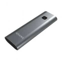 Caja Externa para Disco SSD M.2 NVMe Aisens ASM2-021GR/ USB 3.1 Gen2/