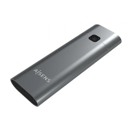 Caja Externa para Disco SSD M.2 NVMe Aisens ASM2-021GR/ USB 3.1 Gen2/