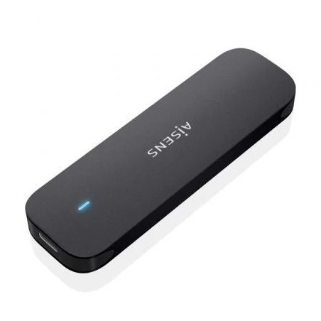 Caja Externa para Disco SSD M.2 NVMe Aisens ASM2-024B/ USB 3.2/ Sin to