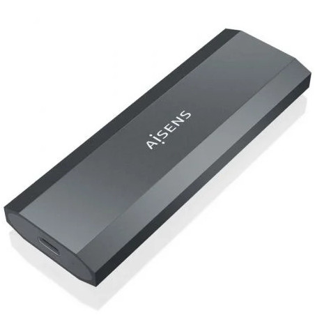 Caja Externa para Disco SSD M.2 NVMe Aisens ASM2-029GR/ USB 3.2/ Sin t