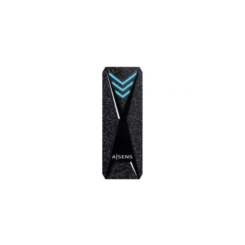 Caja Externa para Disco SSD M.2 NVMe Aisens ASM2-RGB013B/ USB 3.2 Gen2