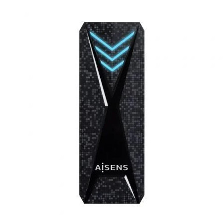 Caja Externa para Disco SSD M.2 NVMe Aisens ASM2-RGB013B/ USB 3.2 Gen2