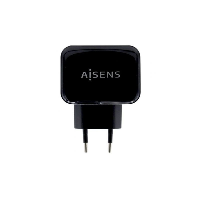 Cargador de Pared Aisens A110-0440/ 2xUSB/ 17W