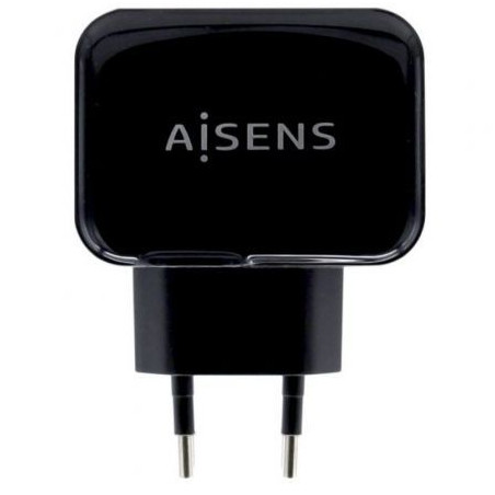 Cargador de Pared Aisens A110-0440/ 2xUSB/ 17W