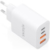 Cargador de Pared GaN Aisens A110-1027/ 2xUSB Tipo-C/ 2xUSB/ 32W/ Blan