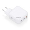 Cargador de Pared GaN Aisens ASCH-100W4P028-W/ 3xUSB Tipo-C/ 1x USB/ 1