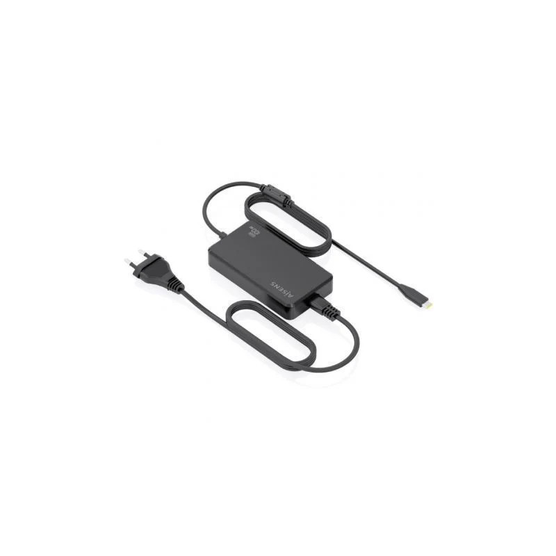 Cargador Sobremesa GaN Aisens ASCH-1PD100D070-BK/ 1xUSB Tipo-C/ 100W