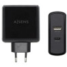Charger 57W 1XUSB-C PD3.0 45W 1XUSB-A 5V/2.4A 12W Black | APLIUM