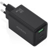 Cargador de Pared GaN Aisens ASCH-65W3P073-BK/ 2xUSB Tipo-C/ 1xUSB/ 65
