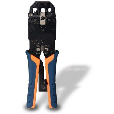 Crimpadora Metálica de Carraca Aisens A142-0311 para RJ10-RJ11-RJ12-RJ