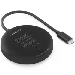 Docking Station USB 3.2 Gen2 Tipo-C para SSD M.2 NVMe Aisens | APLIUM