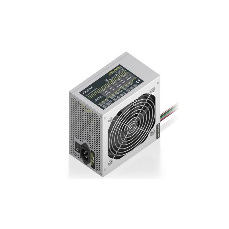 Fuente de Alimentación Aisens ASPC-500ATX-SEO/ 500W/ Ventilador 12cm