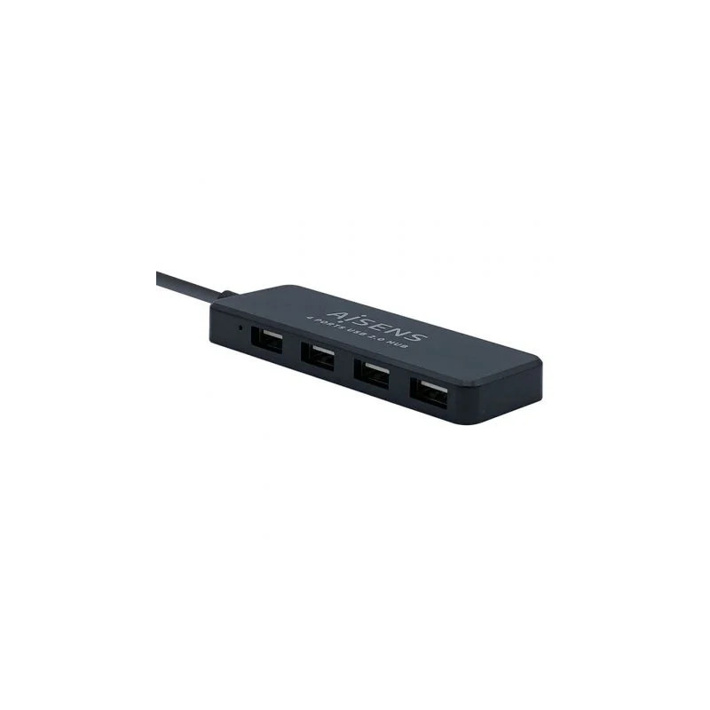 Hub USB 2.0 Aisens A104-0402/ 4xUSB