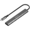 Docking USB Tipo-C Aisens ASUC-5P022-GR/ 1xHDMI 4K/ 2xUSB/ 1xUSB Tipo-