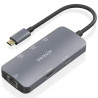 Docking USB Tipo-C Aisens ASUC-6P019-GR/ 1xHDMI 4K/ 3xUSB/ 1xRJ45/ 1xU