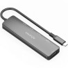 Docking USB Tipo-C Aisens ASUC-6P024-GR/ 1xHDMI 4K/ 3xUSB/ 1xLector Ta