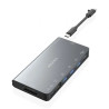 Docking USB Tipo-C Aisens ASUC-8P015-GR/ 1xHDMI 4K/ 3xUSB/ 1xRJ45/ 1xL
