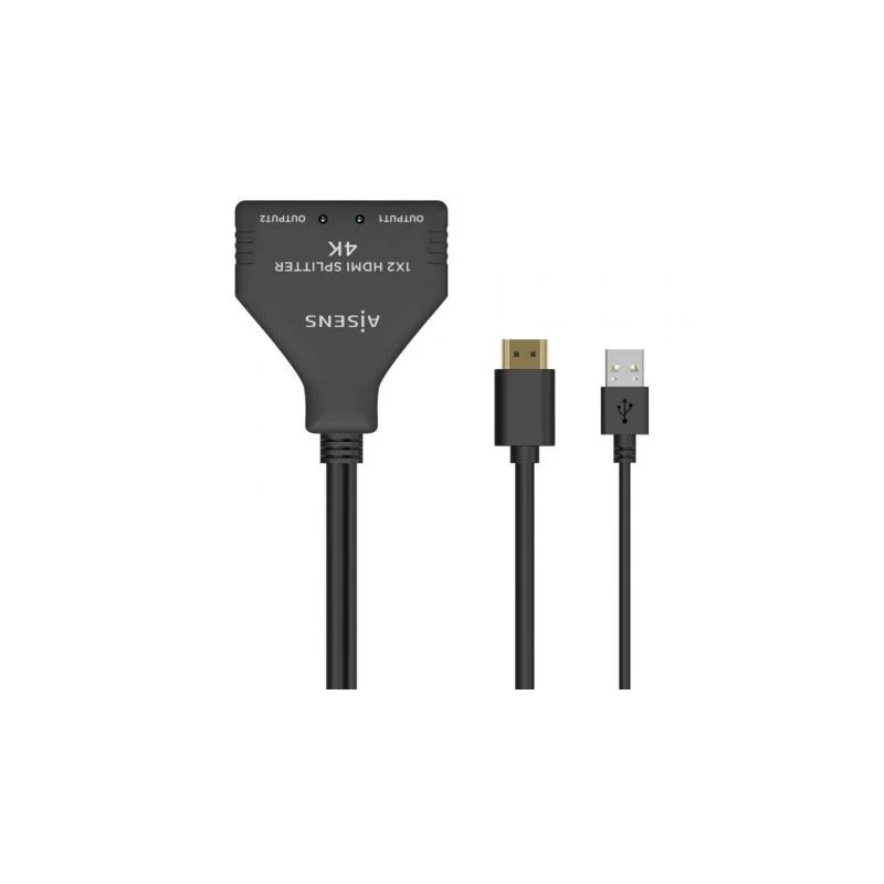 Cable Duplicador HDMI 4K Aisens A123-0654/ 2x HDMI Hembra - | APLIUM