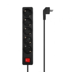 Regleta con Interruptor Aisens A154-0652/ 5 Tomas de Corriente/ Cable