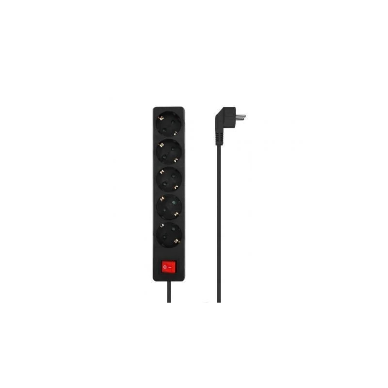 Regleta con Interruptor Aisens A154-0652/ 5 Tomas de Corriente/ Cable