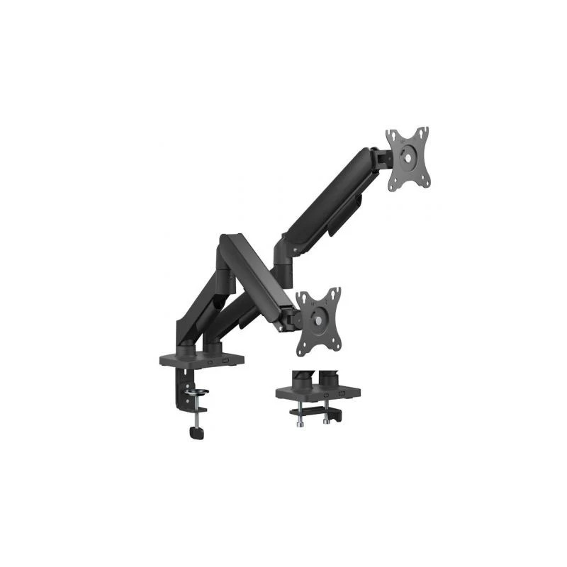 Soporte de Mesa con Contrapeso para 2 Monitores Aisens DT32TSR-357/ Gi