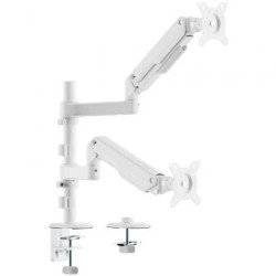 Soporte de Mesa con Contrapeso para 2 Monitores Aisens DT32TSR-441/ Gi