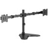 Soporte de Sobremesa para 2 Monitores Aisens DT35TSR-361/ Giratorio/ I