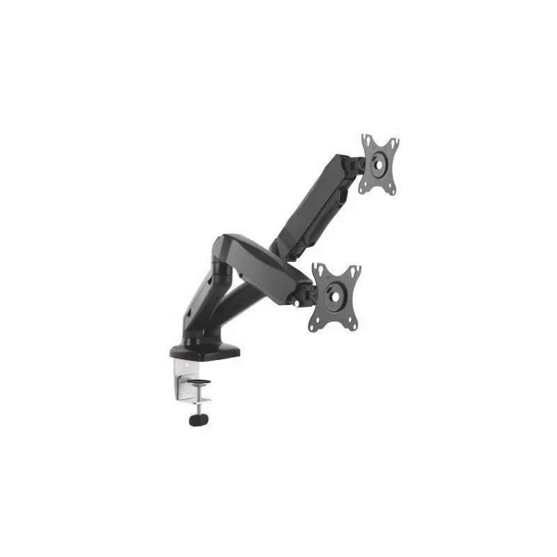 Soporte de Mesa con Contrapeso para 2 Monitores Aisens DT27TSR-045/ Gi